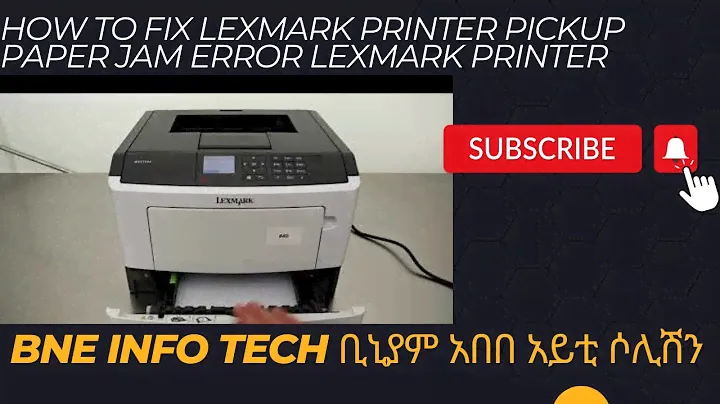 How To Fix Lexmark Printer pickup Paper jam error Lexmark printer fix